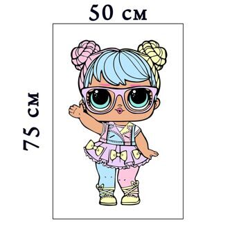 Панели фигурные, высота героя 65см (+/-1см)