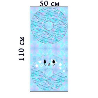Панели-пончики на плюше 50*110см (+/-1см)