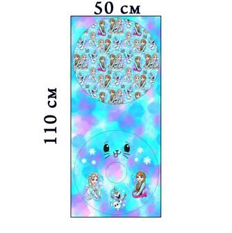 Панели-пончики на плюше 50*110см (+/-1см)